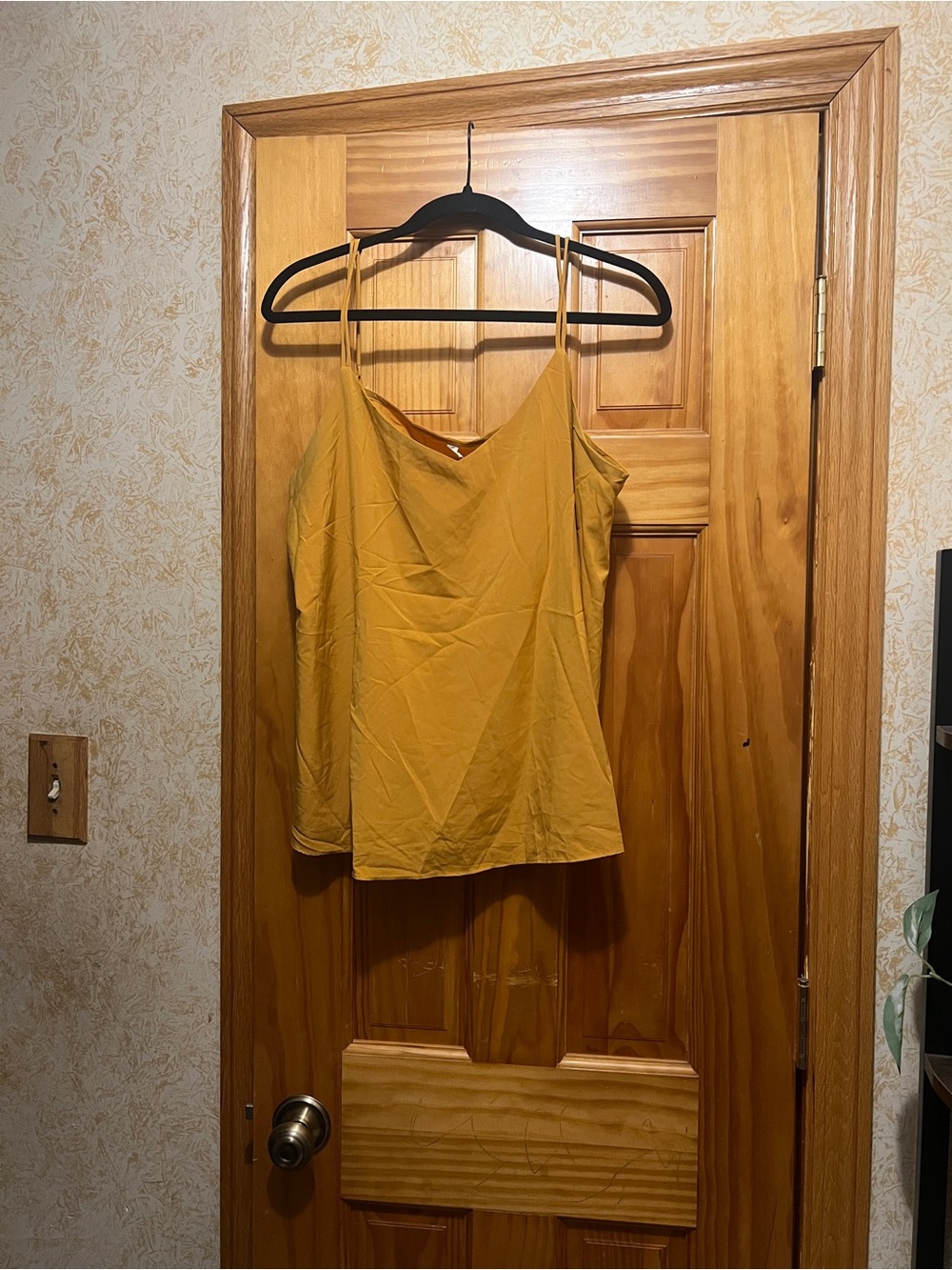 Women’s Mustard Yellow Camisole Tank Top
